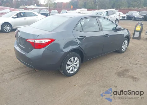 2016 Toyota Corolla Le from USA, damaged, VIN 2T1BURHE1GC622737